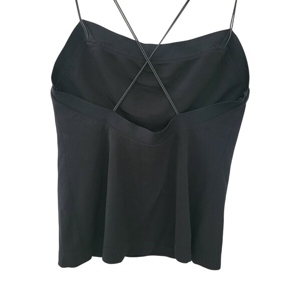 Alexander Wang Strappy Camisole Top Womens Size 0 Black Minimalist Classy - Picture 4 of 7